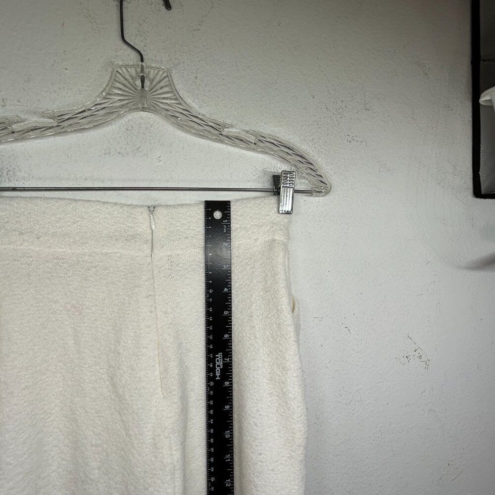 Amanda Uprichard Voila Skirt Ivory mini Extra Small XS tweed boucle faux wrap - Picture 10 of 16